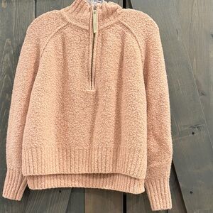 PrAna Blazing Stars Cozy Peach Sweater